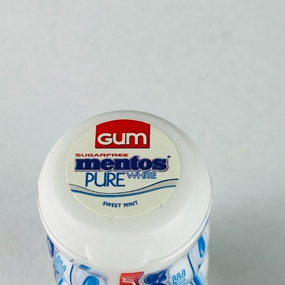 Mentos Sugar Free Pure White Gum Toy Food Miniature Mini Playset Toy Kids - Picture 2 of 4